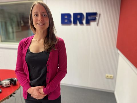 Séverine Diffels, Koordinatorin der lokalen Aktionen des Gesundheitstreffs der Christlichen Krankenkasse in Eupen