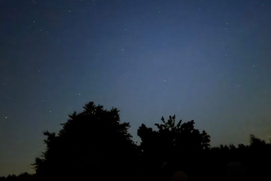 Sternenhimmel über dem Hohen Venn