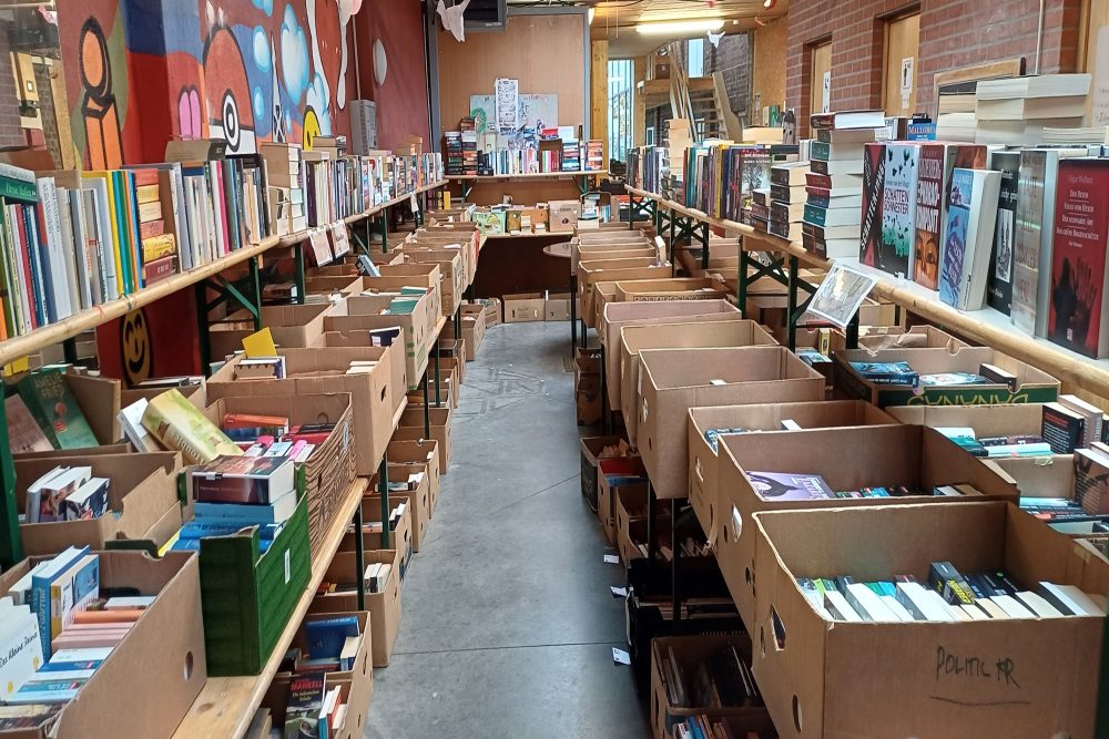 Die Bücherbörse im Animationszentrum Ephata ist ein Paradies für Leseratten