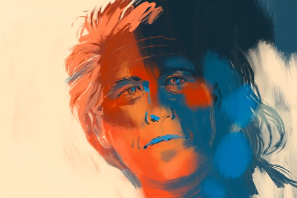 Eins der Porträts von Boris Servais