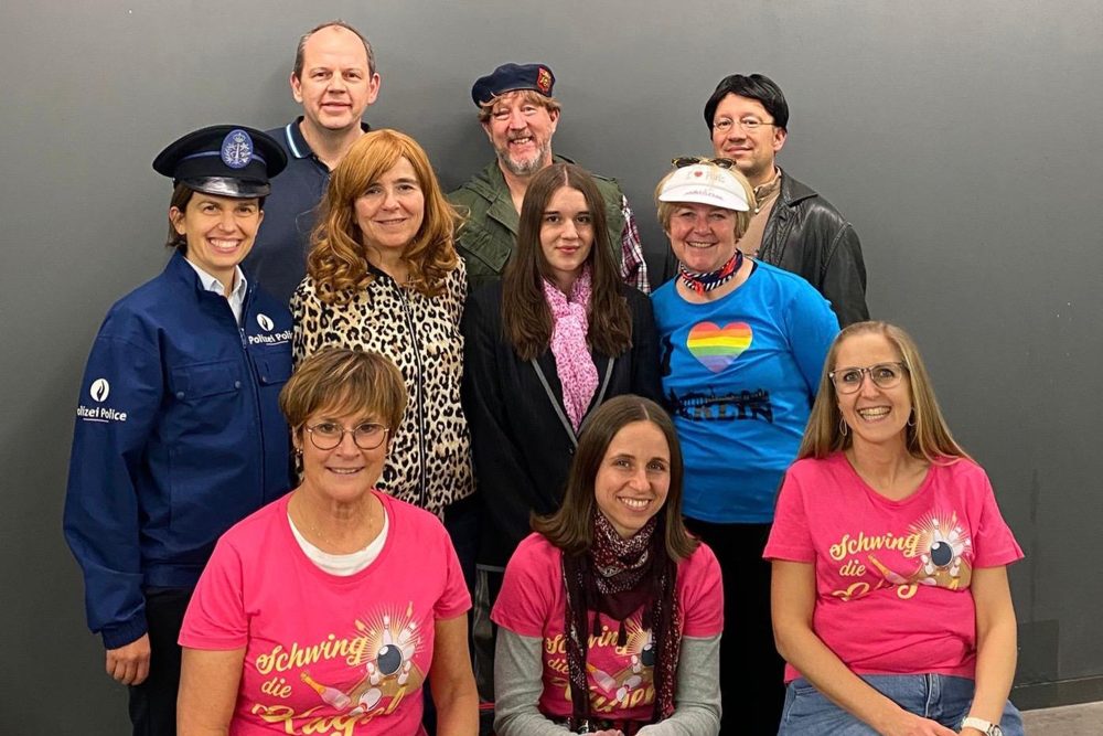 Gruppenfoto der Theatergruppe Kettenis