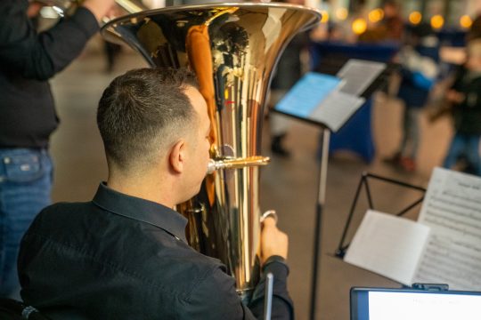 "Wellblech" beim BRF-Weihnachtssingen 2025