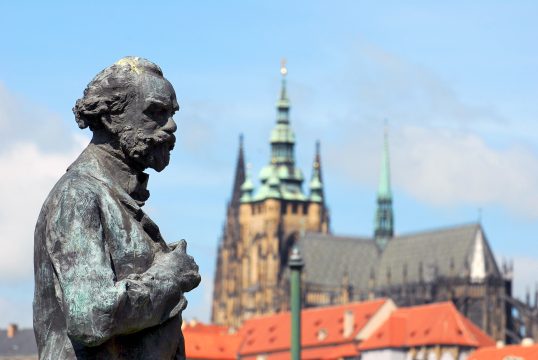 Statue von Antonin Dvorak in Prag