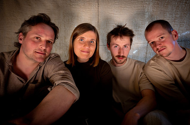 BVB Quartet (v.l.n.r.): Otto Kint, Rebekka Van Bockstal, Elias Storme, Marius Couvreur