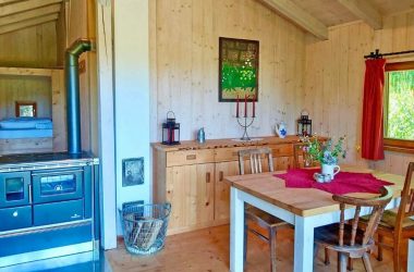 Wohnraum im Berg-Chalet