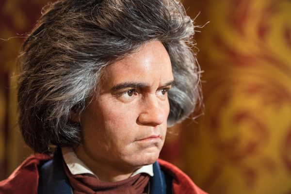 Wachsfigur von Ludwig van Beethoven bei Madame Tussaud's in Bangkok
