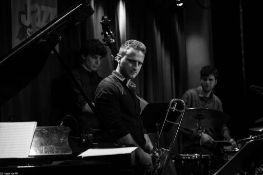 Nathan Surquin, im Hintergrund: Federico Stocchi und Daniel Jonkers