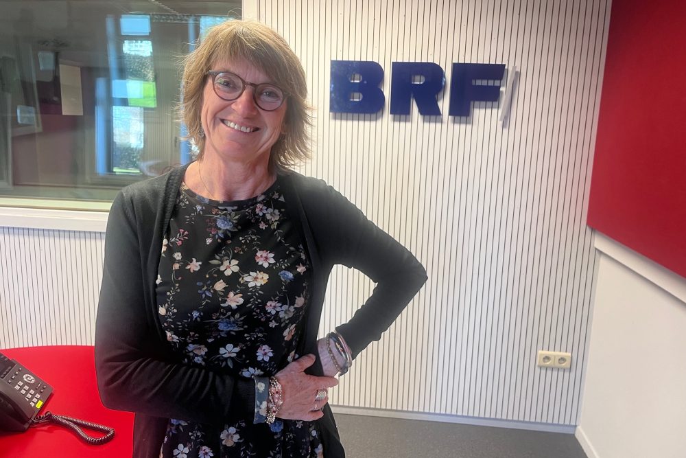 Bianca Croé im BRF-Studio