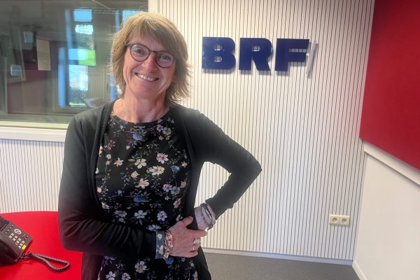 Bianca Croé im BRF-Studio