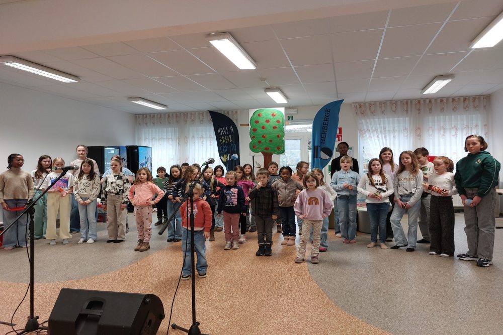 Der Kinderchor „Kinderstimmen“