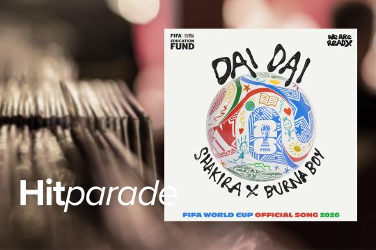 "Dai Dai" von Shakira & Burna Boy (Label: SMI/ Epic)