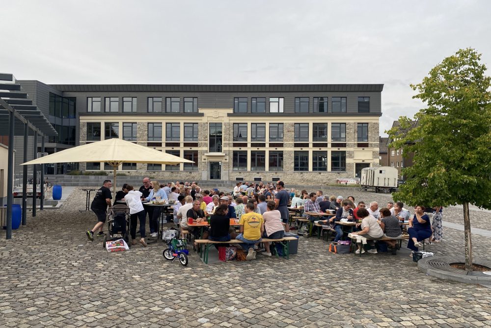 Das Dorfplatzpicknick in Raeren