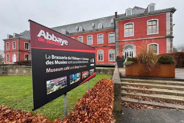 Eingang der Abtei Stavelot