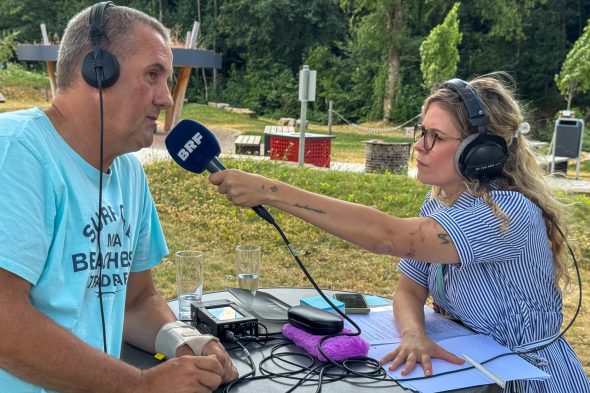 Michael Emmermann und Julia Slot