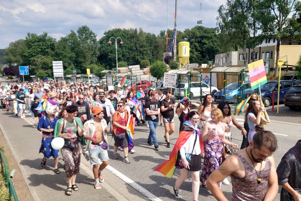 Erster Christopher Street Day in St. Vith