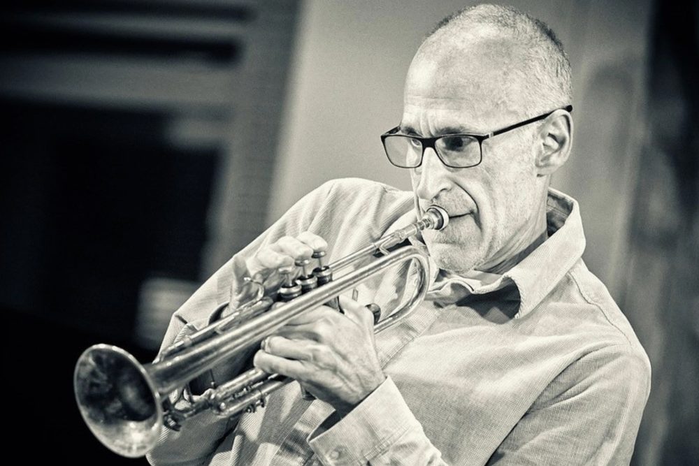 Ralph Alessi mit seiner Trompete
