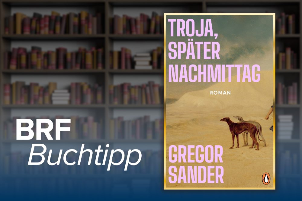 Buchcover des Romans "Troja, später Nachmittag" von Gregor Sander