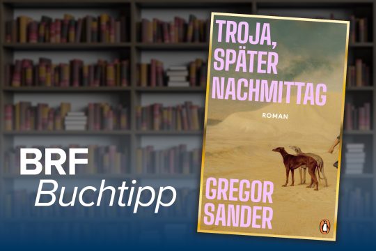 Buchcover des Romans "Troja, später Nachmittag" von Gregor Sander