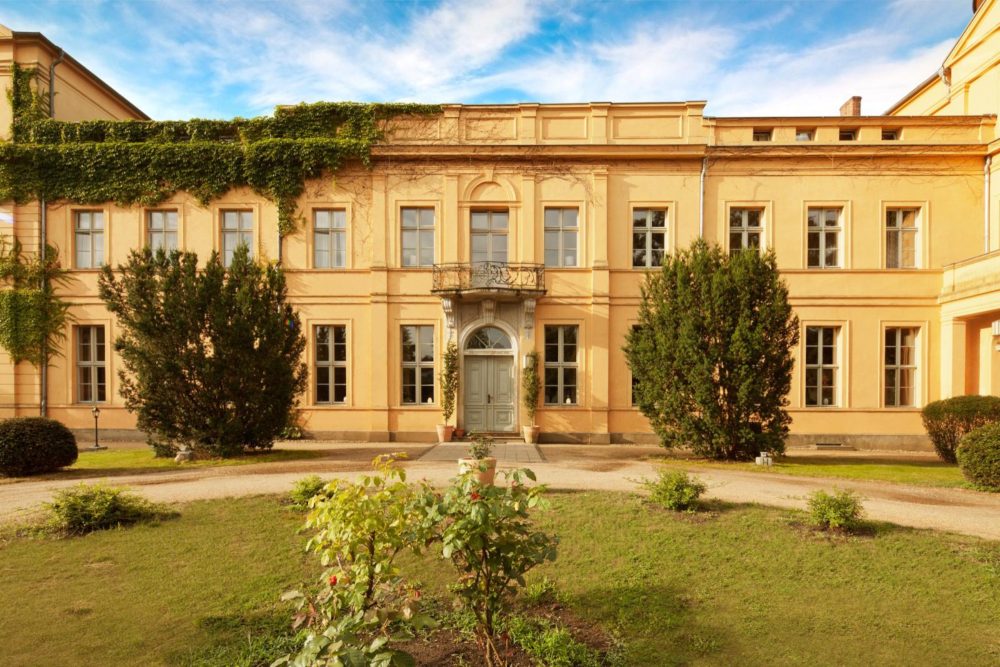 Die Außenansicht von Schloss Ziethen